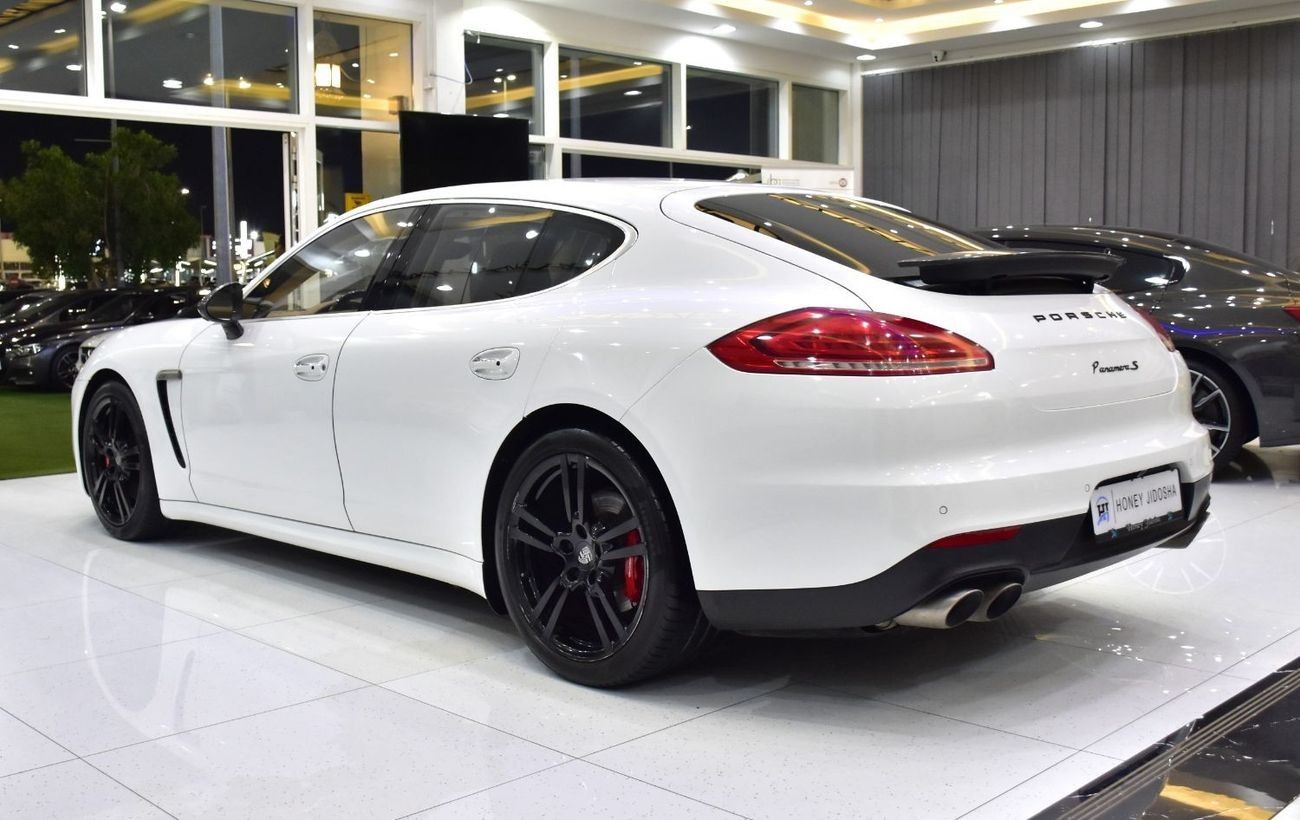 Porsche Panamera EXCELLENT DEAL for our Porsche Panamera S ( 2014 Model ) in White Color GCC Specs