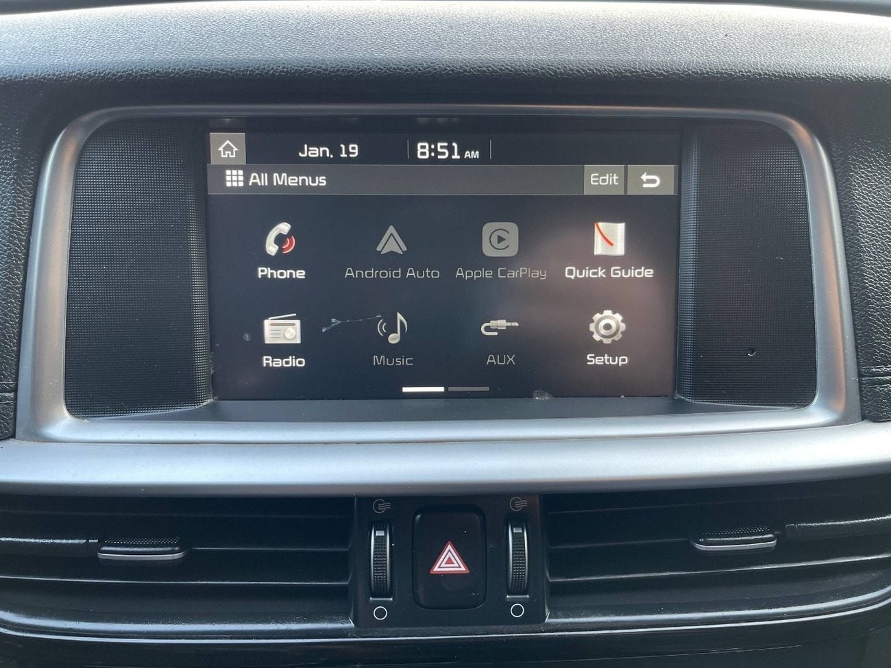 Kia Optima EX Deluxe 2.4L 2.4L V4 / LONE ASSIST / BIG SCREEN / APPLE ANDROID AUTO / LEATHER