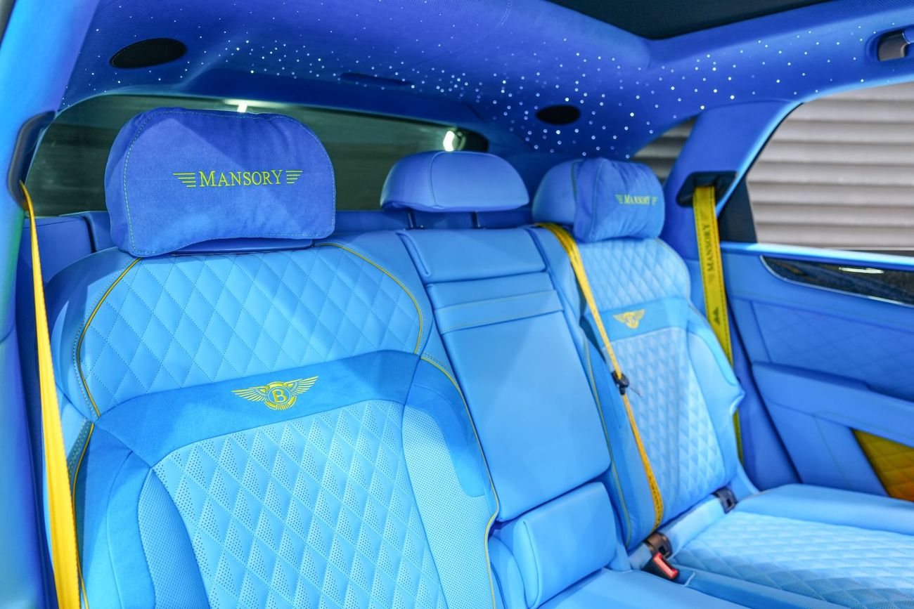 Bentley Bentayga V8 Mansory, Full Forged Carbon, Rear Entertainment, Panoramic Roof w/ Starlight!!