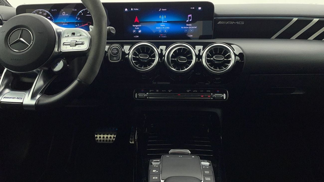 مرسيدس بنز A 35 AMG 2L 2023 | 0 DP | 2252/Month | 30 Day Return | Service History