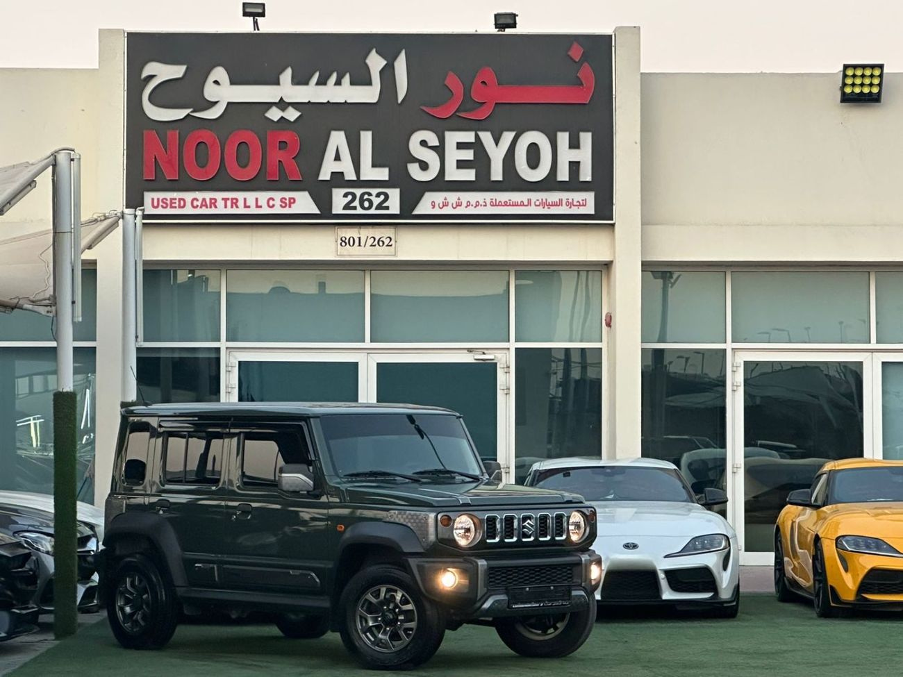 سوزوكي جيمني سوزوكى جيمينى 2025 فل ابشن جير عادى 4 ابواب تشييكات وكاله تحت الضمان صبغ وكالة