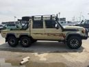 Toyota Land Cruiser 70 LC76 DC Toyota pickup 70 series RHD diesel golden colour