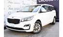 Kia Carnival AED 1409 PM | 3.3L LX GRAND 8-STR GCC DEALER WARRANTY