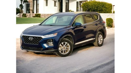 هيونداي سانتا في AED 940 PM | HYUNDAI SANTA FE 2019 GLS | 0% DOWNPAYMENT | WELL MAINTAINED