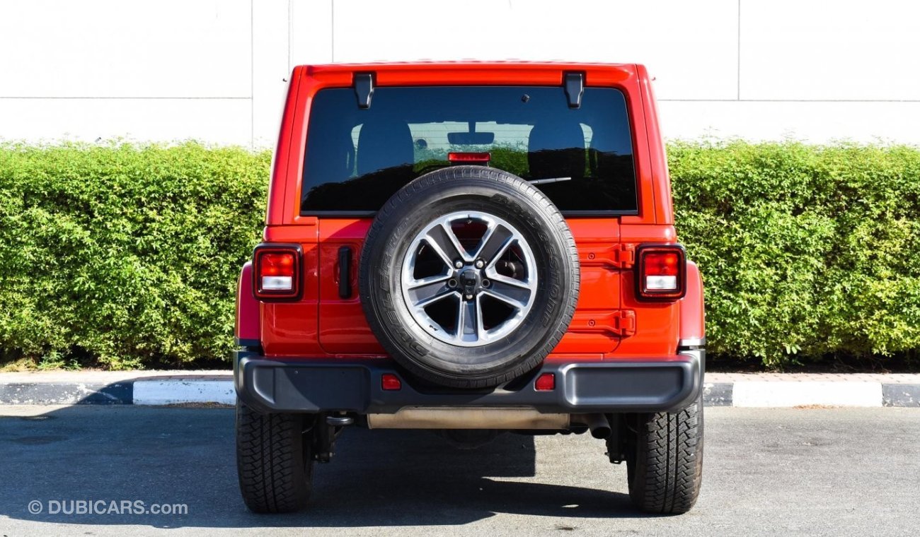 Jeep Wrangler SAHARA  Canadian Specs