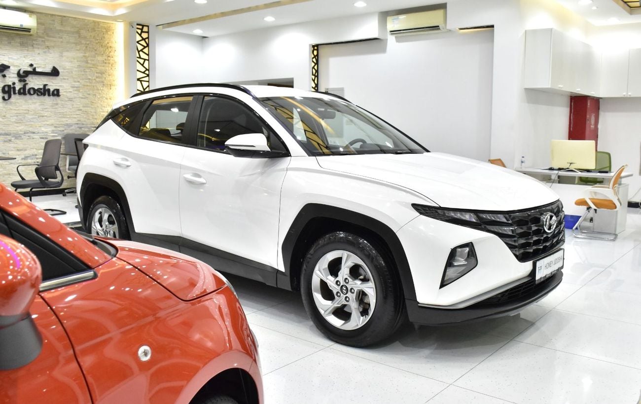Hyundai Tucson EXCELLENT DEAL for our Hyundai Tucson ( 2023 Model ) in White Color GCC Specs