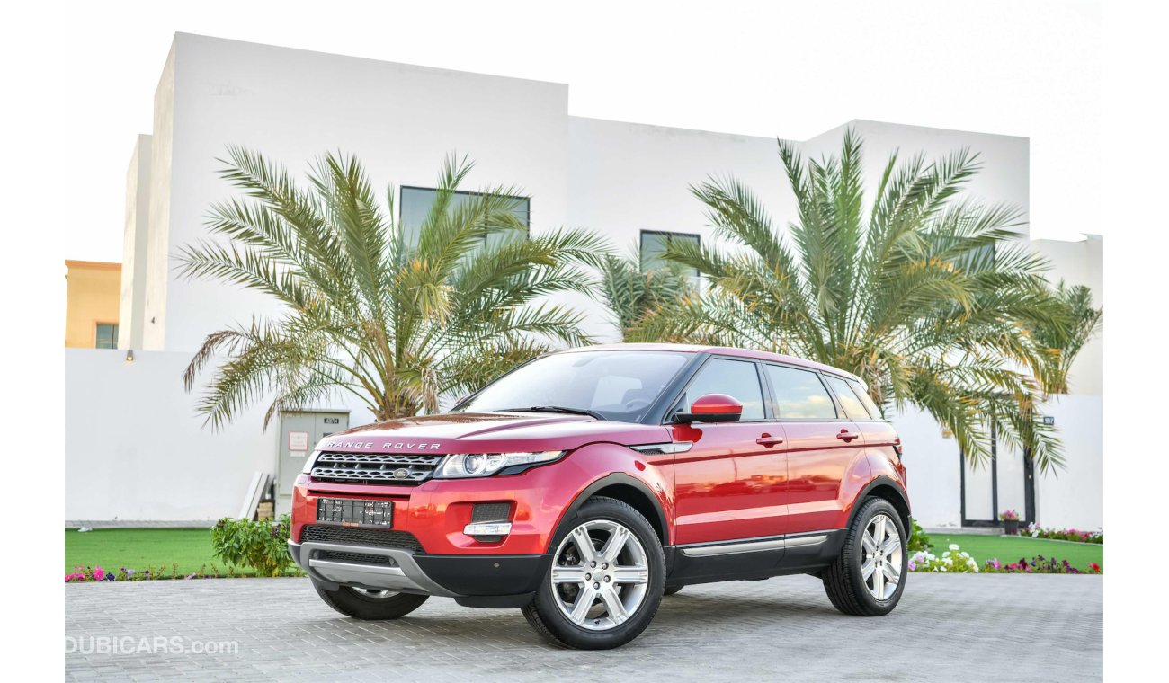 Land Rover Range Rover Evoque Exceptional Condition - AED 1,645 Per Month ONLY -  0% Downpayment