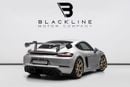 Porsche 718 Cayman GT4 RS BUY NOW, PAY 2027 | THE BLACKLINE STANDARD | February 2027 Porsche Warranty, GCC, Low KM's