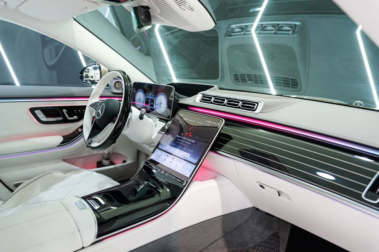 Mercedes Benz S 680 Maybach Two-Tone, Manufaktur Exclusive Interior, Executive Rear Seat Pack Plus, Dealer Warr + Serv!!