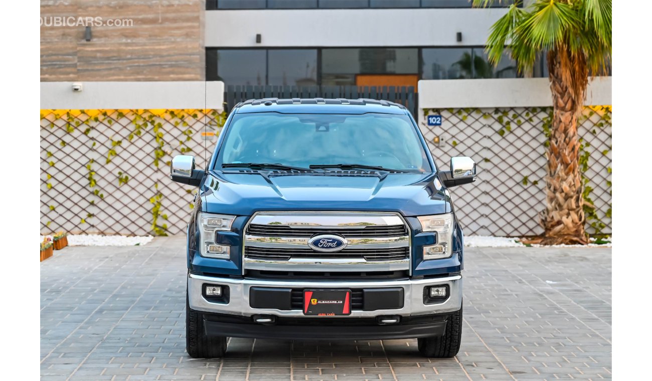 فورد F 150 Lariat FX4 Super Crew | 2,624 P.M | 0% Downpayment | Full Option |  Agency Warranty!