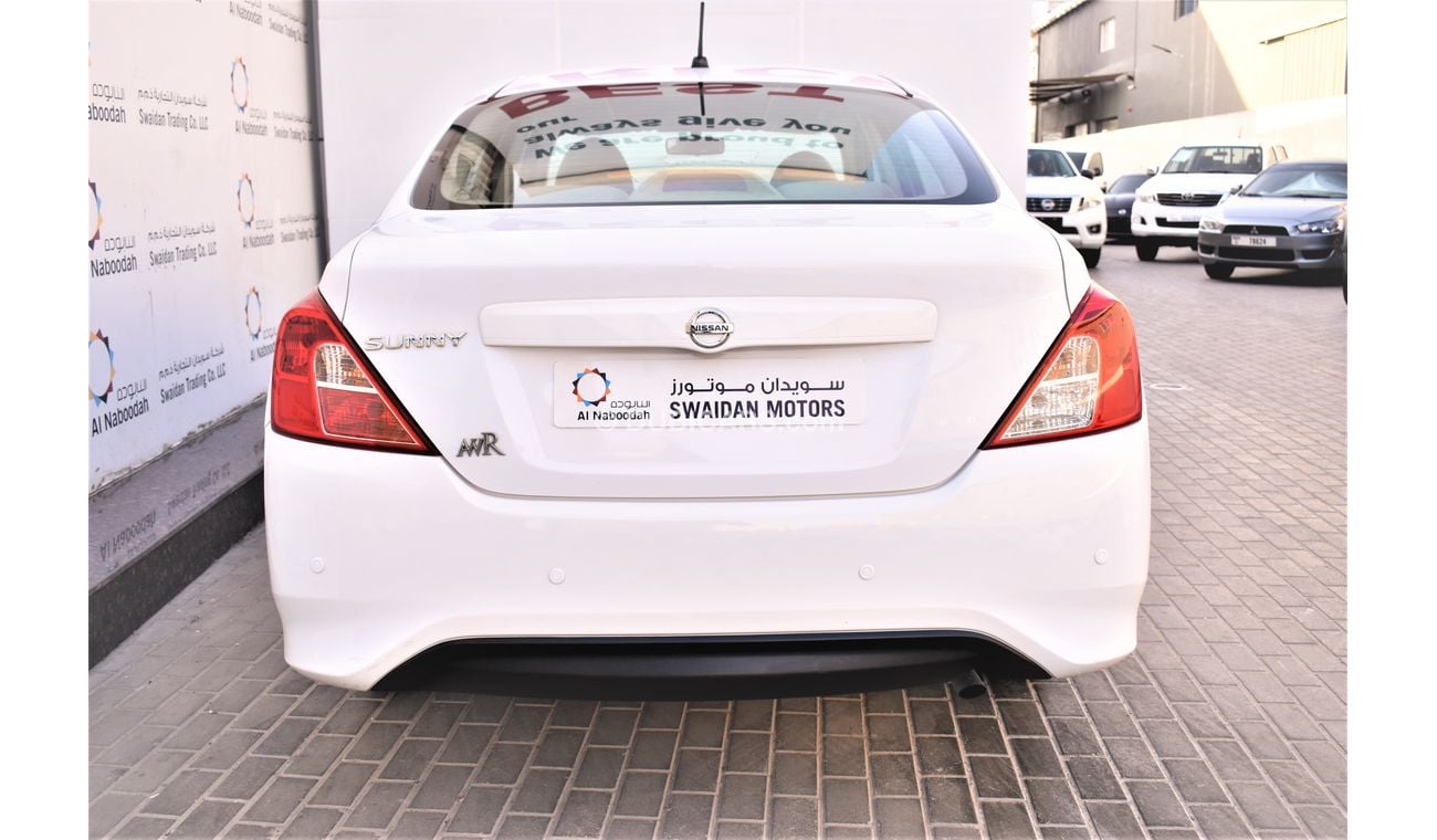 Nissan Sunny AED 549 PM | 1.5L SV GCC DEALER WARRANTY