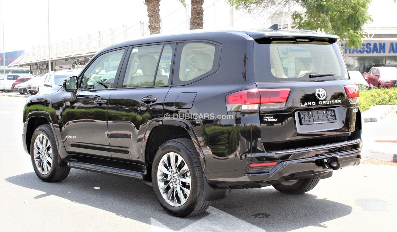 Toyota Land Cruiser GXR TWIN TURBO 2023 GCC AL FUTTAIM WARRANTY 4 YEARS SERVICE CONTRACT