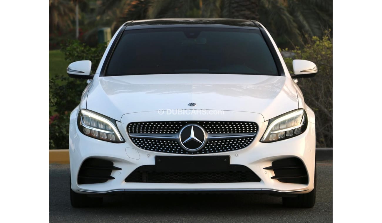 Mercedes-Benz C 200 Premium MERCEDES BANZ AMG C200 2021 GCC FULL OPTION PERFECT CONDITION