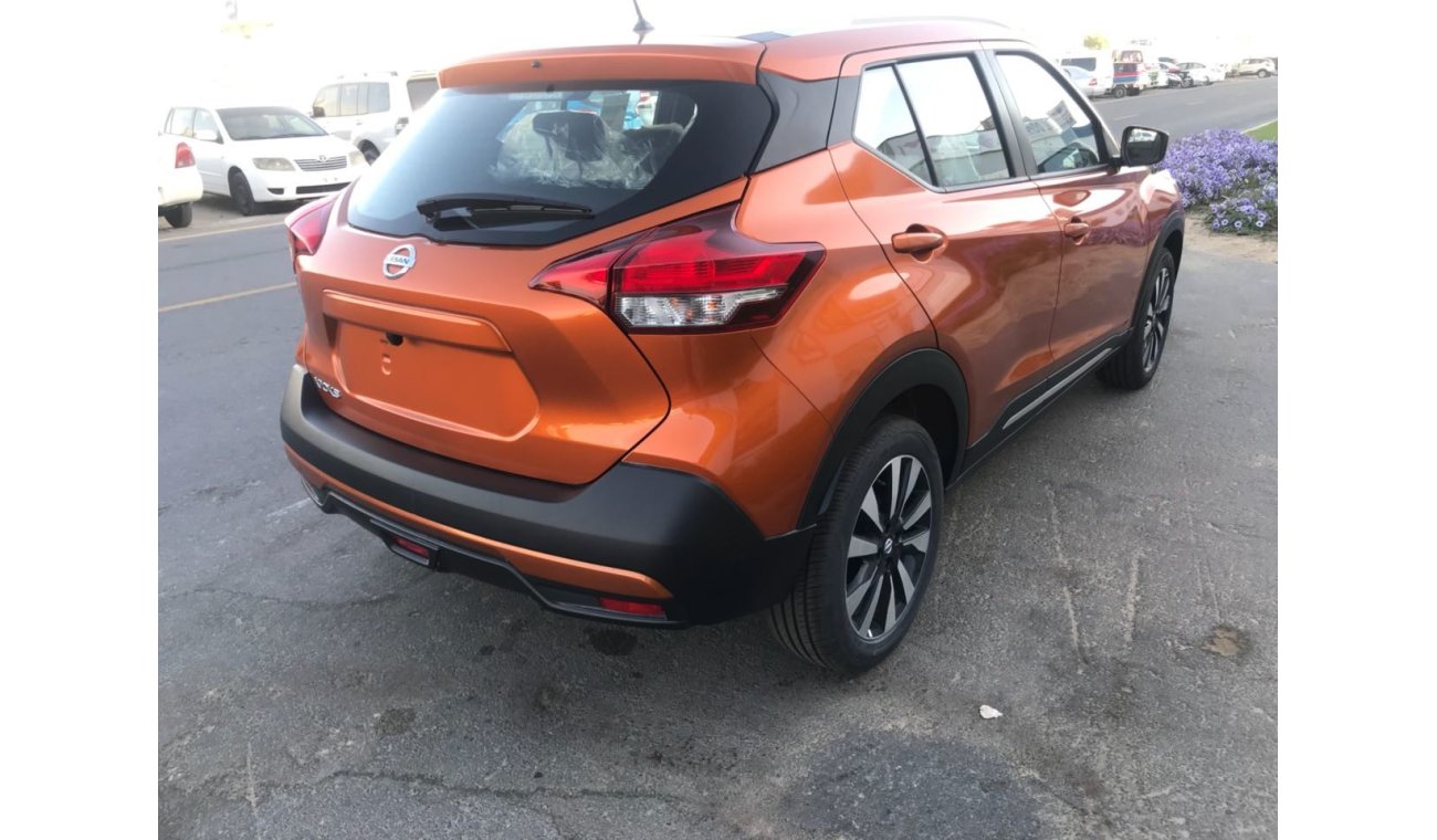 Nissan Kicks camera screen with navation