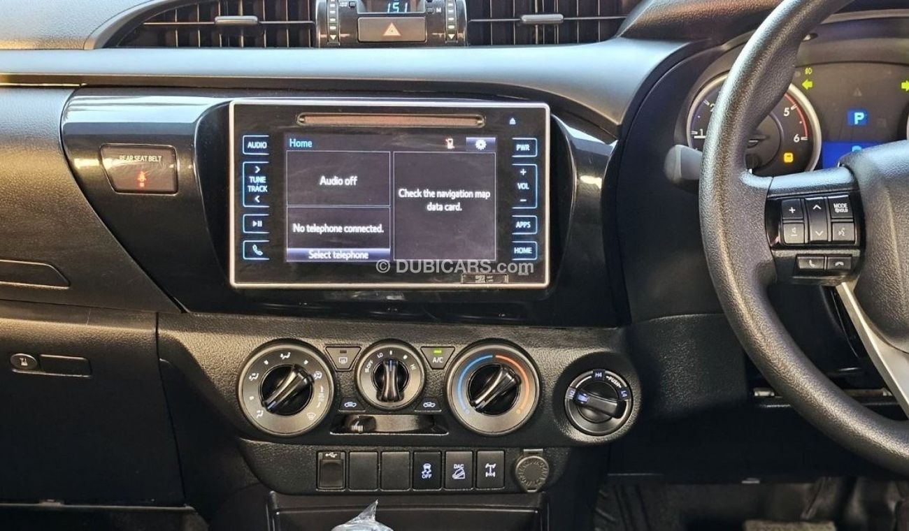 Toyota Hilux FACELIFTED TO ROCCO 2023 | ALLOY RIMS | 2800cc DIESEL ENGINE | RHD | 4WD | TINTED WINDOWS | BLACK IN