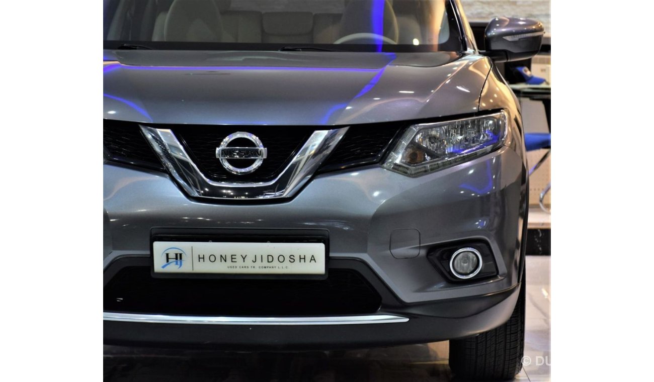 نيسان إكس تريل PERFECT CONDITION! Nissan X-Trail 4x4 SV 2015 Model in Grey Color! GCC Specs