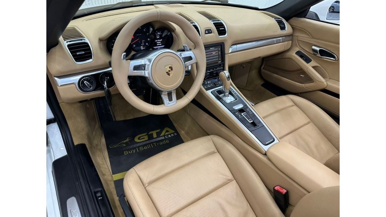 Porsche 718 Boxster Std 2016 Porsche Boxster, Service History, Just Serviced, Low kms, GCC Specs