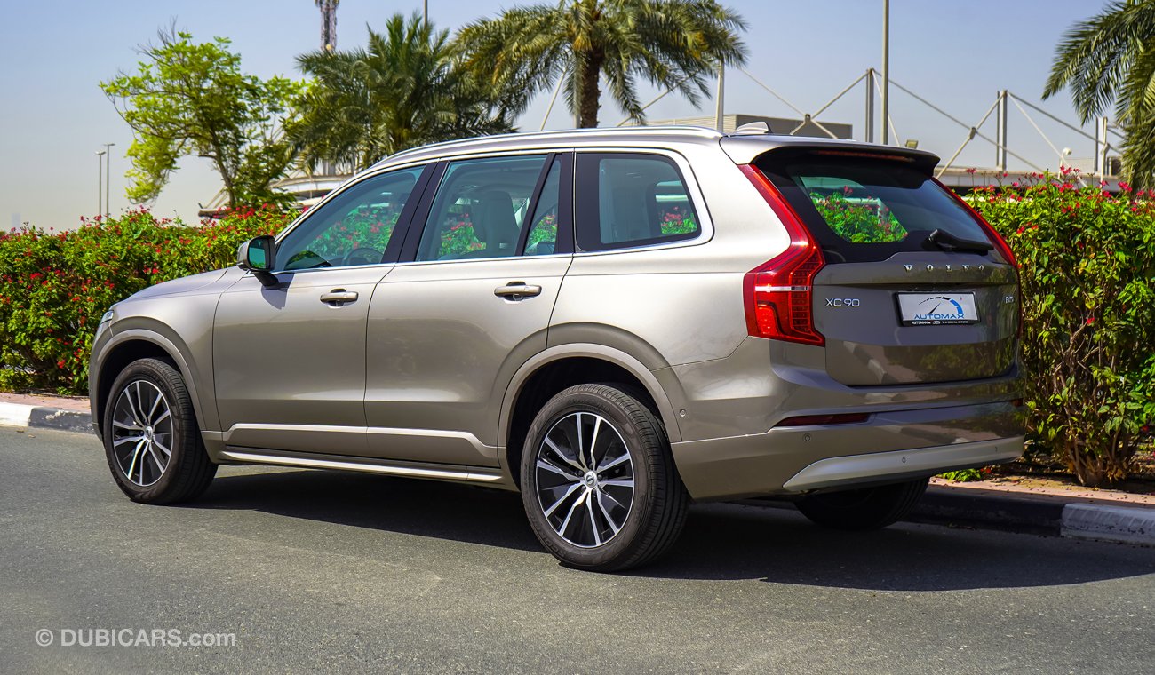 Volvo XC90 Momentum B5 , 2.0L , AWD , GCC , 2022 , 0Km (ONLY FOR EXPORT)