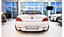 BMW Z4 60000KM ONLY  35is Hard Top Convertible 2010 Model GCC Specs