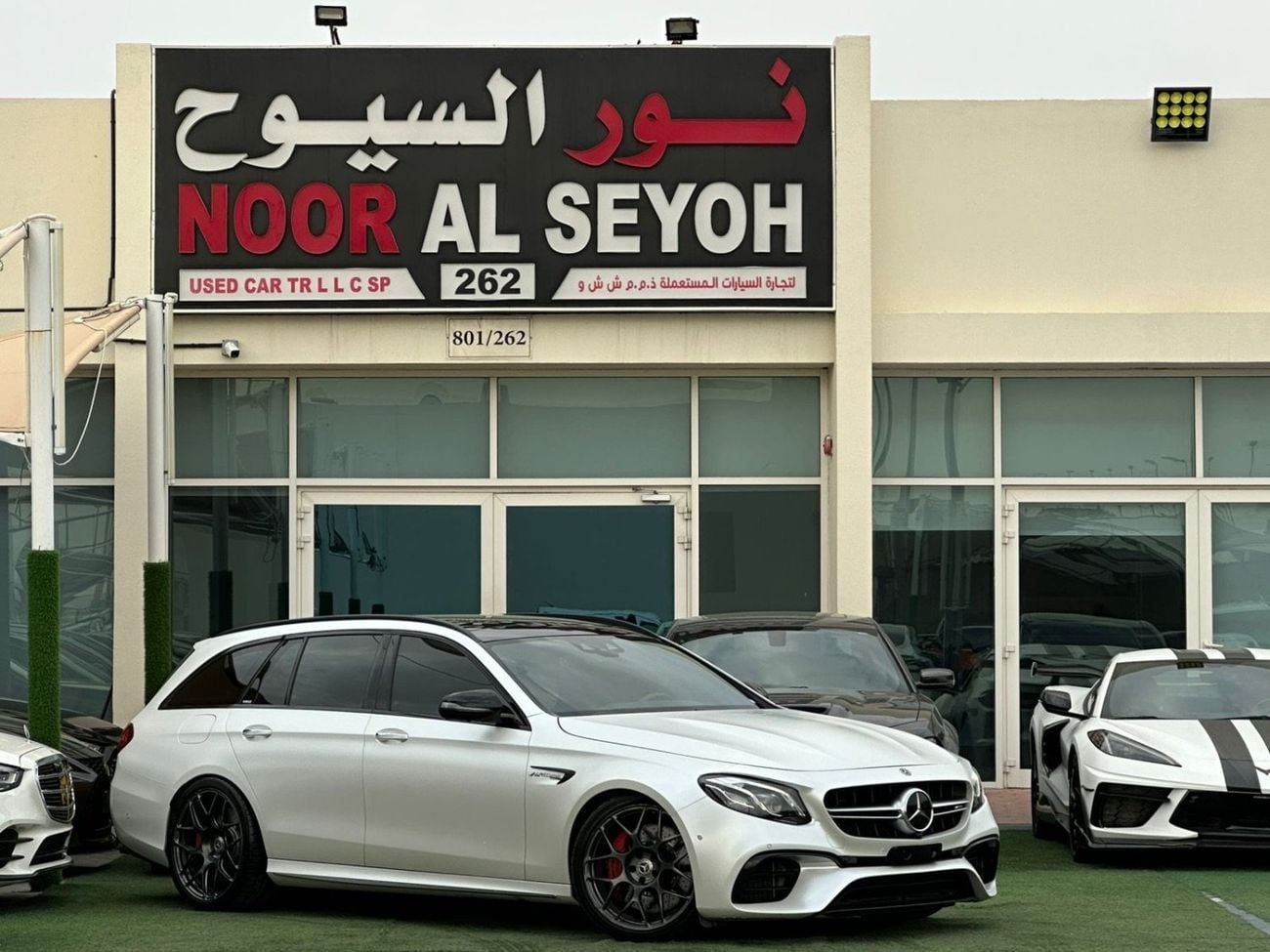 مرسيدس بنز E 63 AMG MERCEDES BENZ AMG E63s WAGON GCC 2019 Gargash Service History Stage 2+ Zero Accidents Super Clean 6