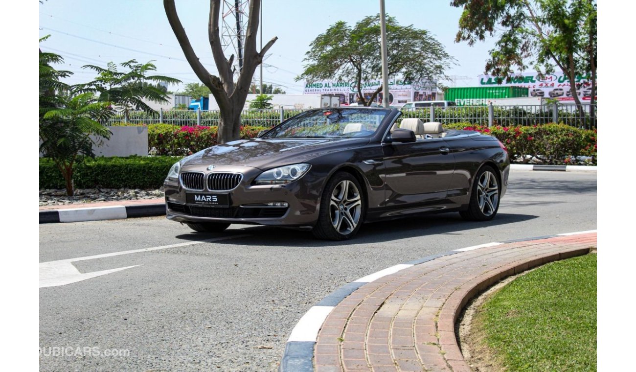 بي أم دبليو 640 BMW 640i CONVERTIBLE GCC SPEC