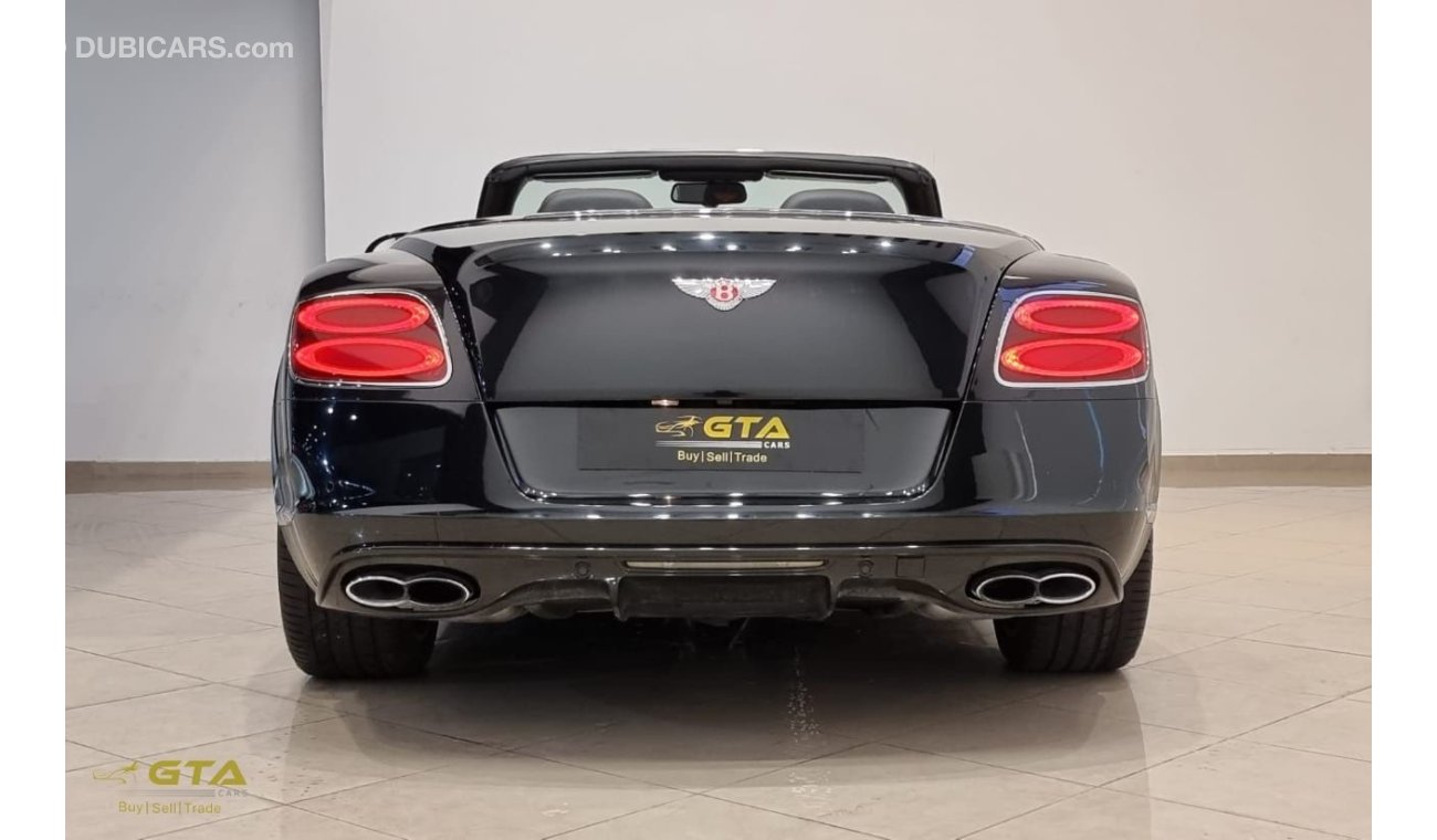 بنتلي كونتيننتال جي تي سي 2015 Bentley Continental GT, Full Service History, GCC