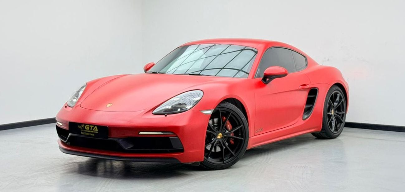 Porsche 718 Cayman GTS 2018 Porsche 718 Cayman GTS, Porsche Warranty+Full Service History, Full PPF, GCC