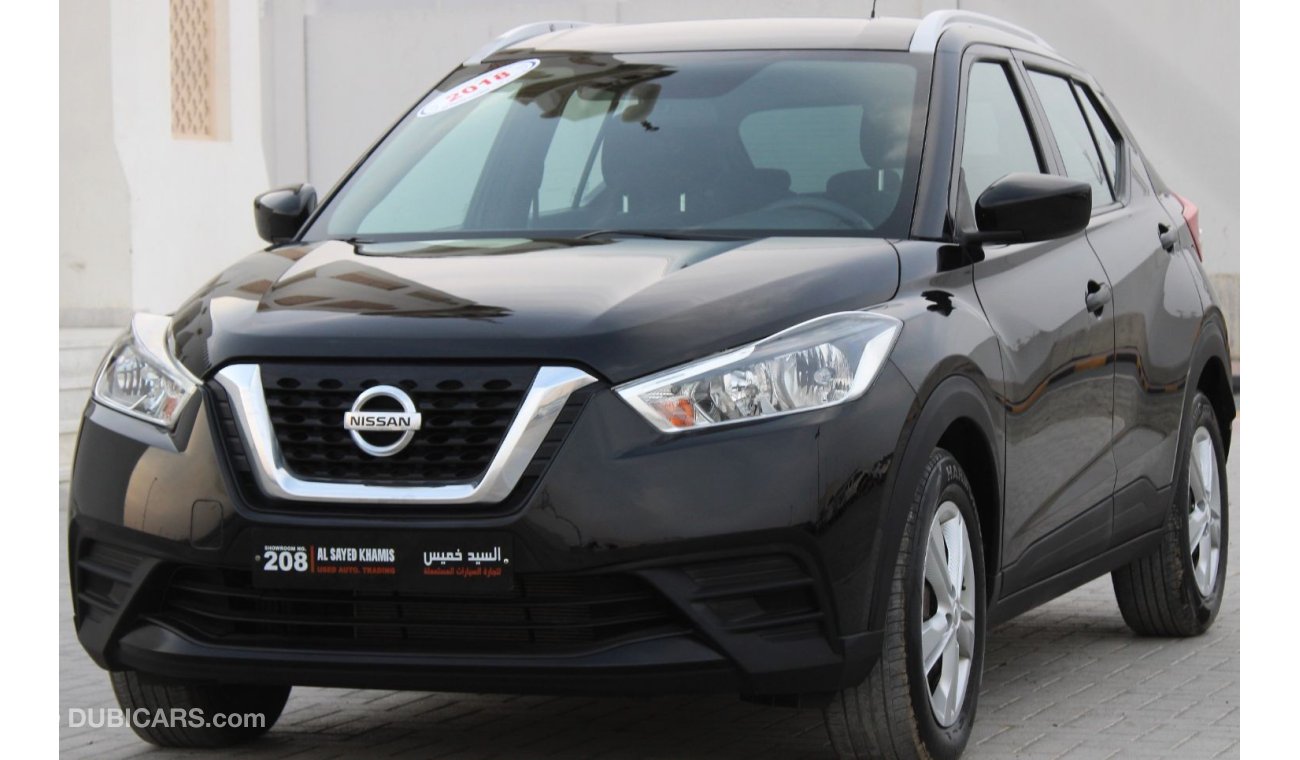 Nissan Kicks S Nissan Kicks 2018 GCC, in excellent condition, without accidents