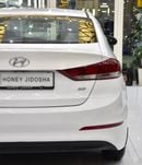 هيونداي إلانترا EXCELLENT DEAL for our Hyundai Elantra ( 2017 Model ) in White Color GCC Specs