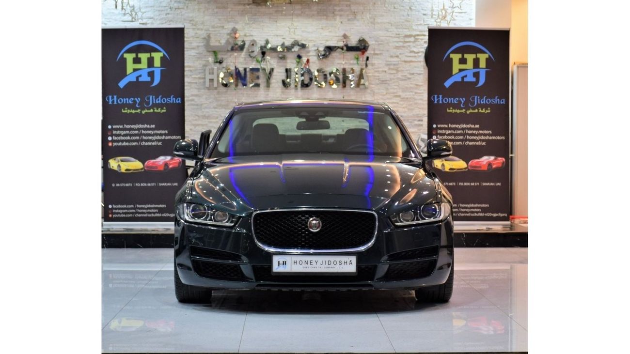 جاكوار XE ORIGINAL PAINT ( صبغ وكاله ) Jaguar XE 25t 2016 Model! GCC Specs