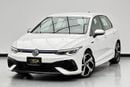 فولكس واجن جولف ار 2022 Volkswagen Golf R, Sept/2027 Volkswagen Warranty, Volkswagen Full Service History, GCC