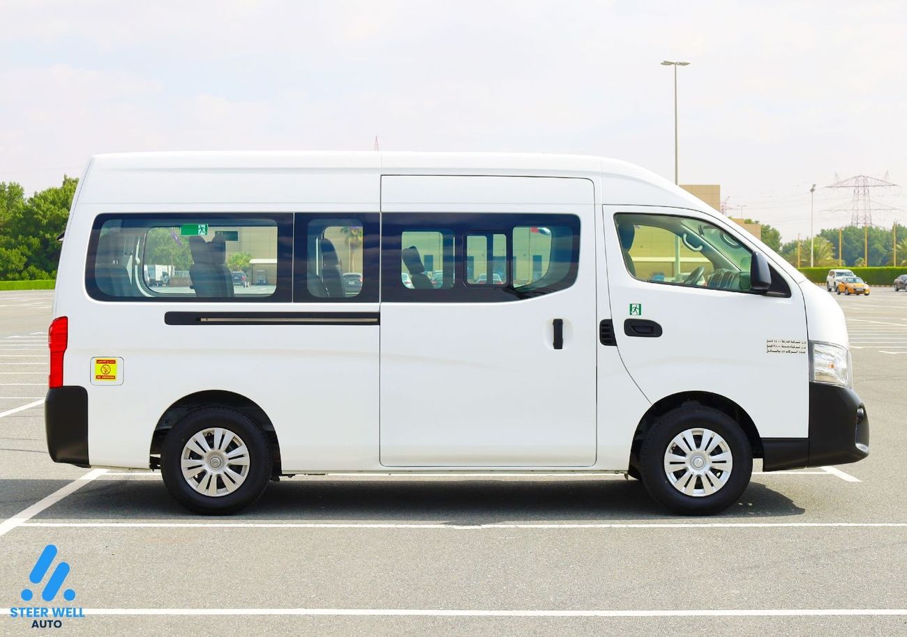 Nissan Urvan Std 2021 NV350 13 High Back Executive Seats / 2.5 Petrol M/T / GCC / Like New Condition