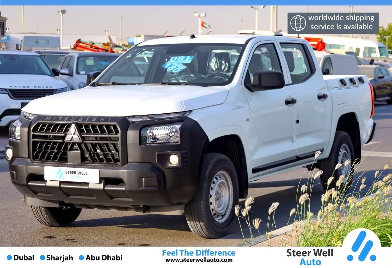 ميتسوبيشي L200 GL 2.4L Petrol Double Cabin 4x4 - 5 Speed MT - Export