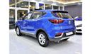 MG ZS EXCELLENT DEAL for our MG ZS ( 2020 Model ) in Blue Color GCC Specs