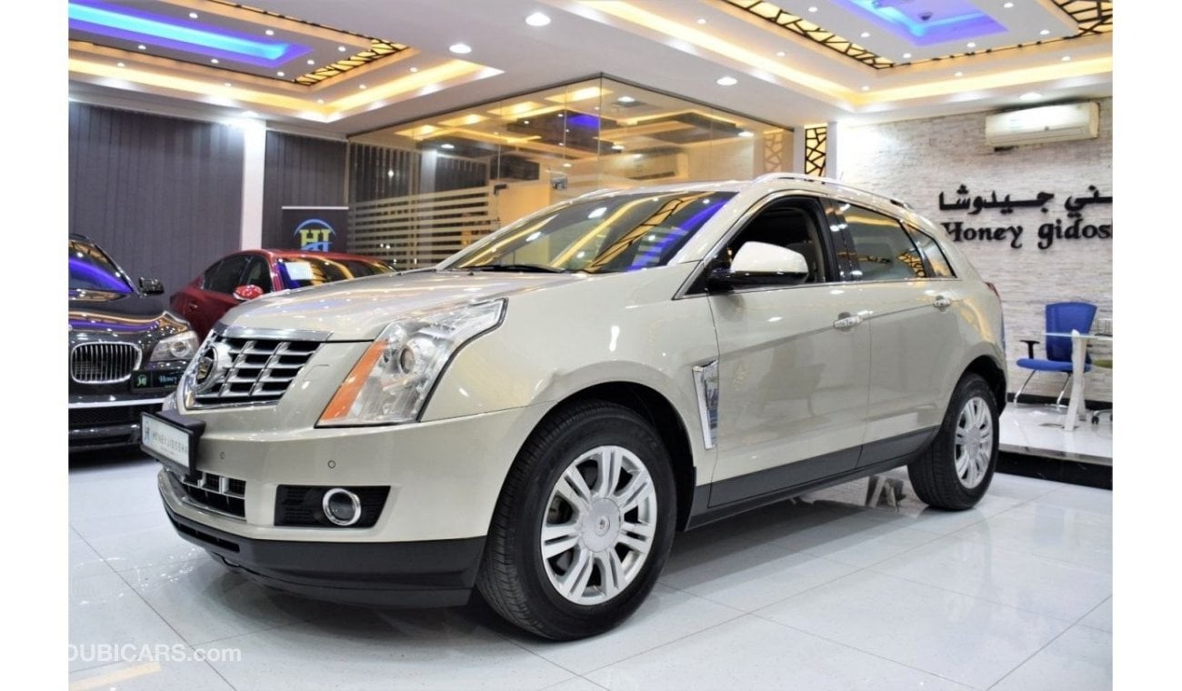 Cadillac SRX EXCELLENT DEAL for our Cadillac SRX4 ( 2013 Model ) in Beige Color GCC Specs