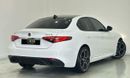 ألفا روميو جوليا Veloce Q2 2023 Alfa Romeo Giulia Veloce Q2, 2028 Alfa Romeo Warranty + Service Pack, Very Low Kms, G
