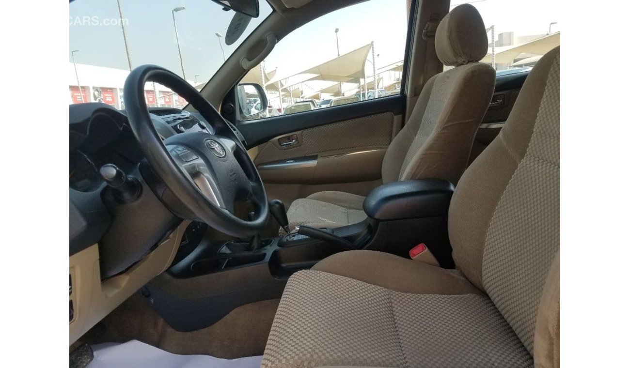 Toyota Fortuner 2015 GCC Exr without accidents without dyeing agency condition