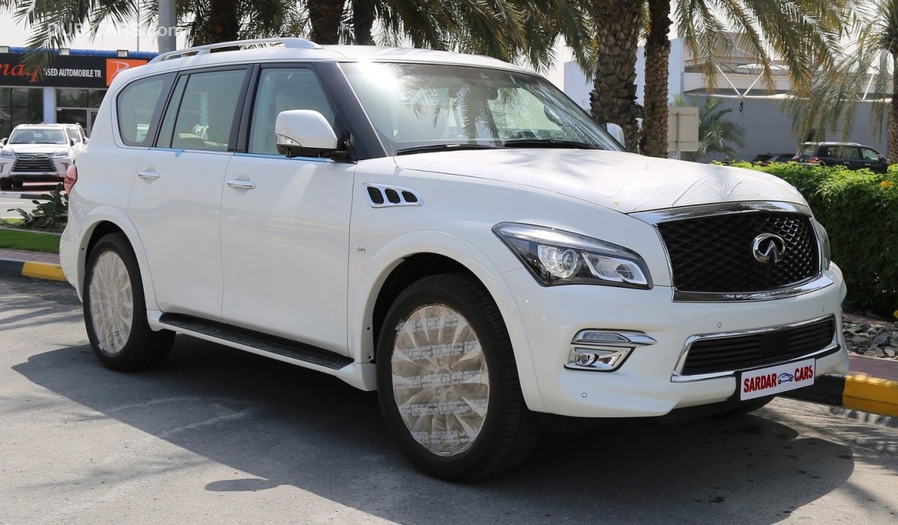 إنفينيتي QX80 5yrs Unlimited Warranty