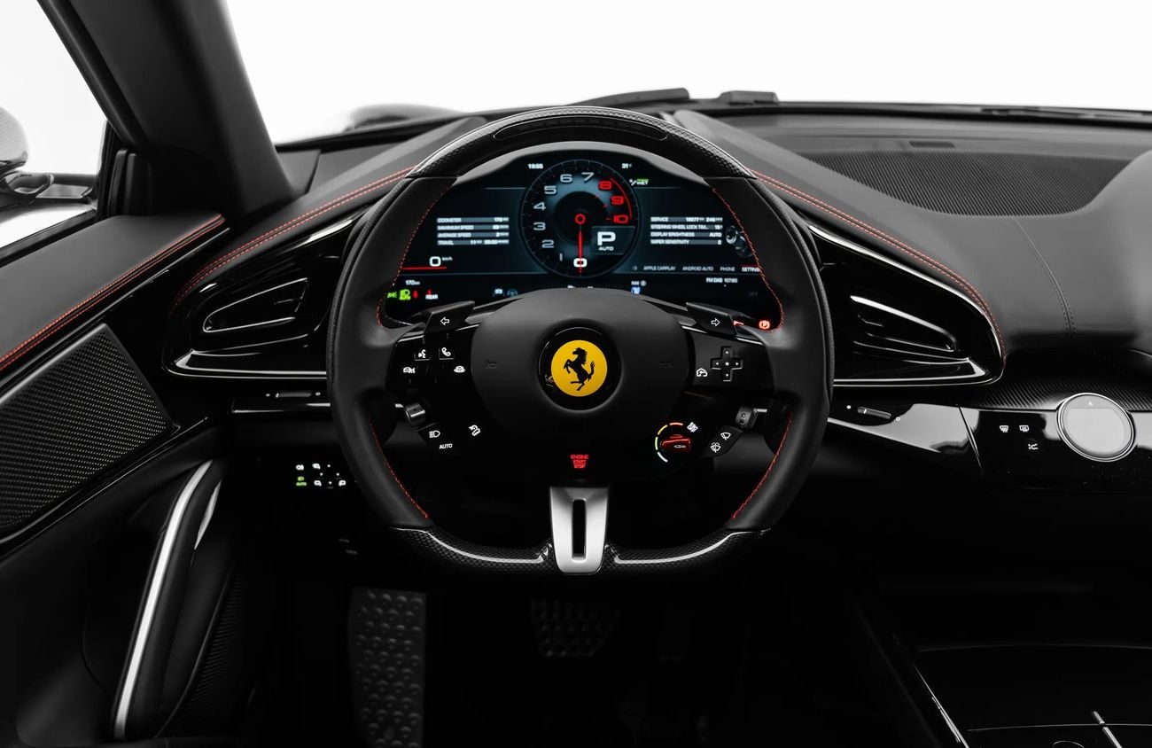 فيراري بوروسانجوي 6.5L V12 Naturally Aspirated Engine