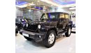 Jeep Wrangler ( ONLY 38000KM ) AMAZING Jeep Wrangler SAHARA 2013 Model!! in Black Color! GCC Specs