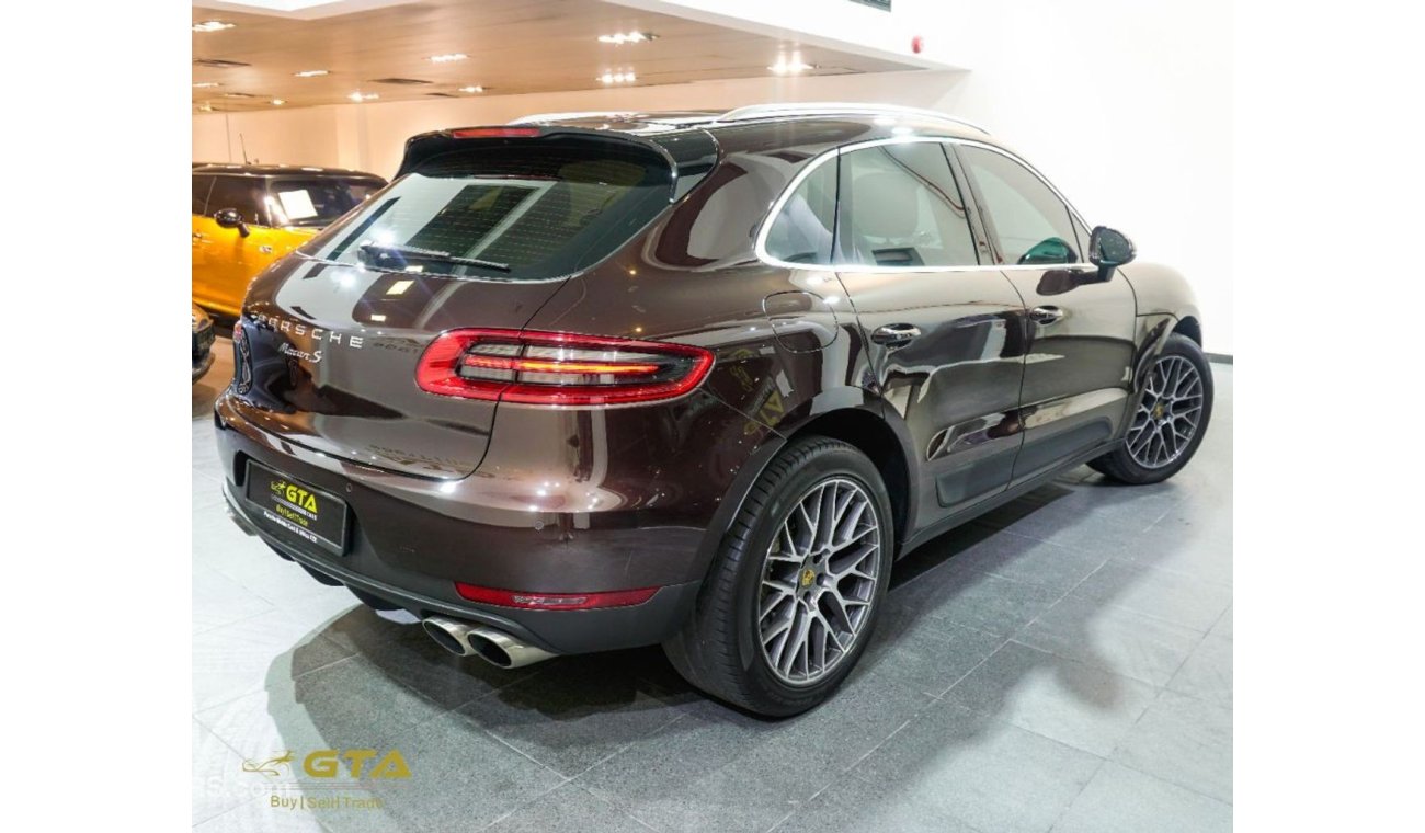 بورش ماكان أس 2015 Porsche Macan S, Porsche Warranty Full Service History, GCC, Low Kms