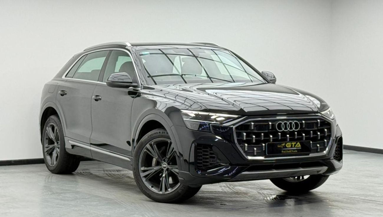 Audi Q8 2024 Audi Q8 Progress 55 TFSI Quattro, 2029 Audi Warranty + Service Pack, Low Km, Fully Loaded, GCC