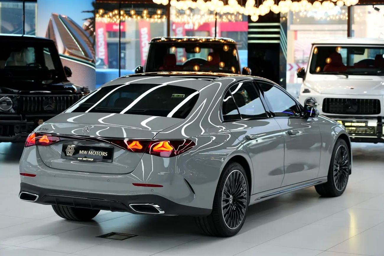 مرسيدس بنز E300 E 300 | GCC 0km | Agency Warranty | AMG Package