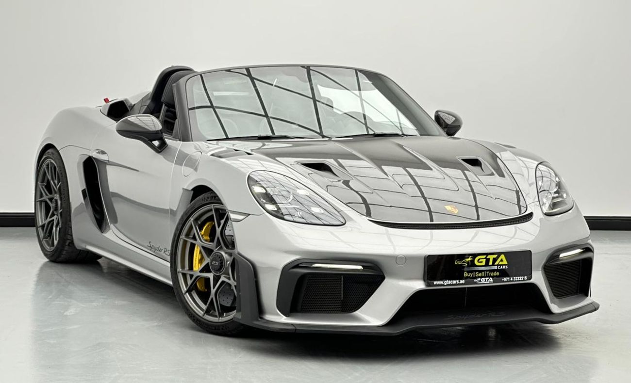 Porsche 718 Spyder 2025 Porsche 718 Spyder RS, 1 Year Warranty Unlimited, Porsche Full Service History
