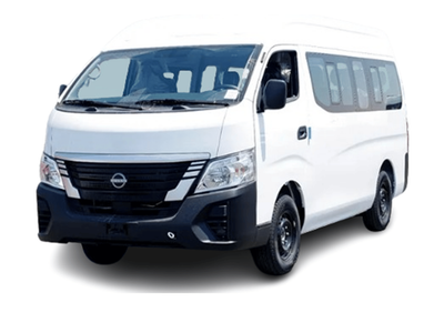 نيسان أورفان HIGH ROOF WIDE BODY ECTAI0039 – 2026 Nissan Urvan High Roof Passenger Van – 2.5L Diesel Manual – 15 Seater Wide Body – W