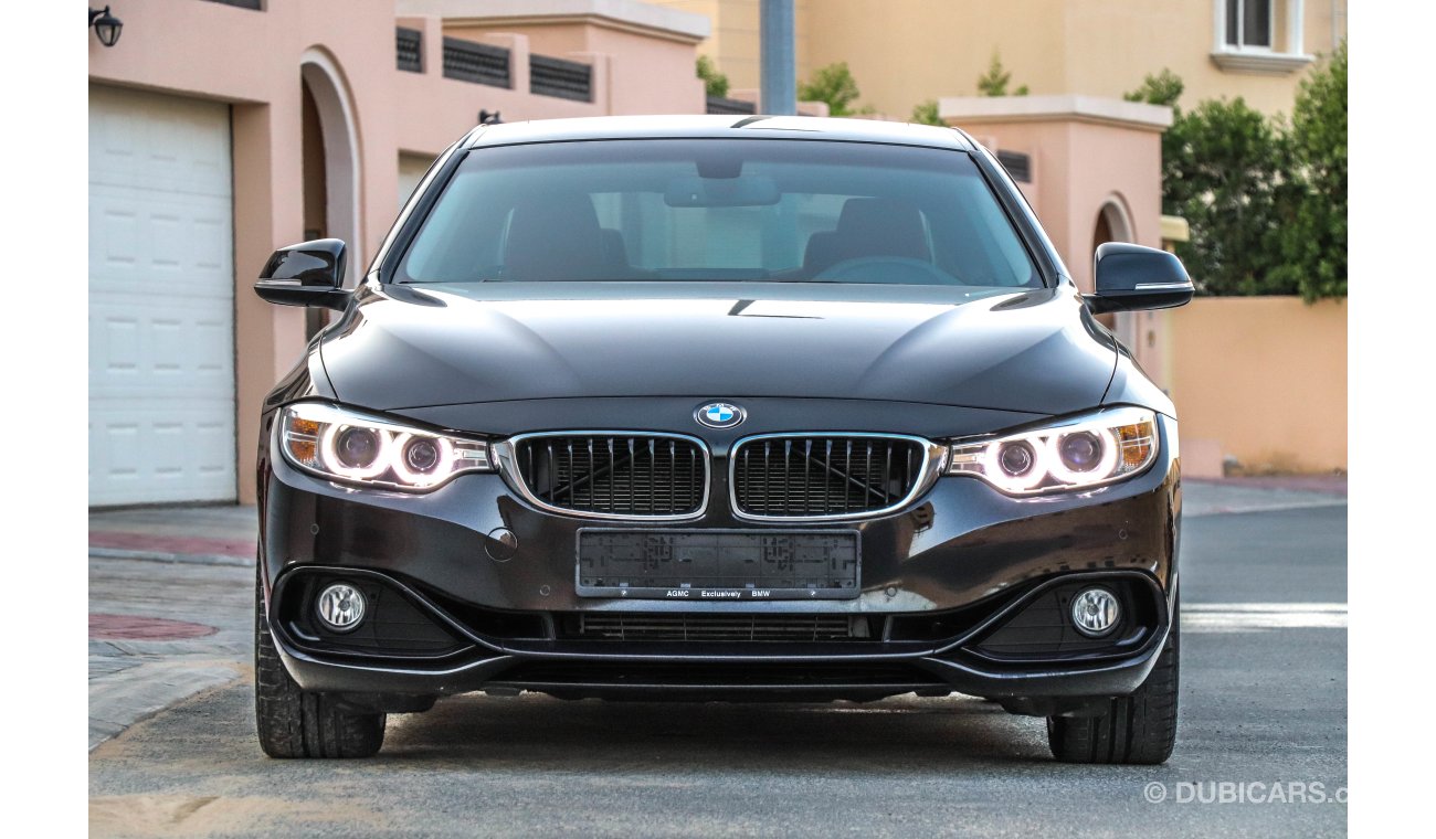 BMW 428i i Sport 2015 GCC under 1 year Warranty with Zero downpayment.