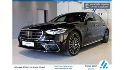 Mercedes-Benz S 500 4M | AMG | FULL OPTION | 5 YEARS WARRANTY WITH SERVICE PKG | SPECIAL INTERIOR | GCC