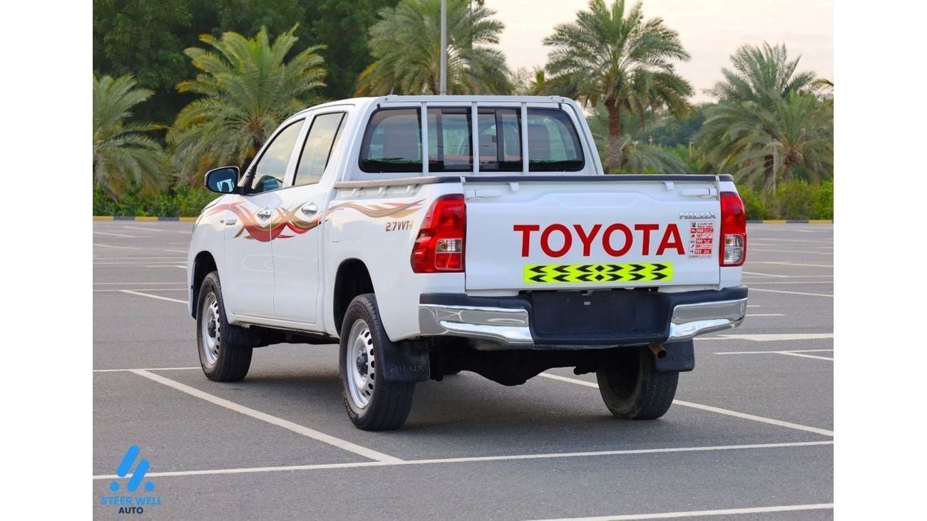 Toyota Hilux GL 2021 Double Cab Pick Up 2.7L 4WD A/T - GCC - Like New Condition - Book Now