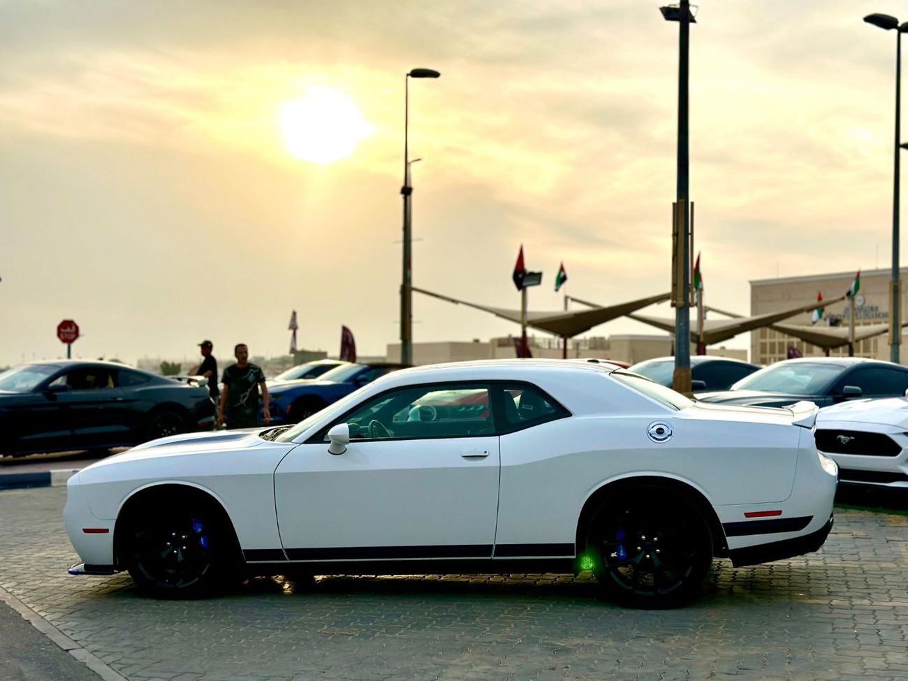 Dodge Challenger GT 3.6L | Monthly 1300/- | 0% DP | Sport Drive | Fabric Leather Seats | # 33174