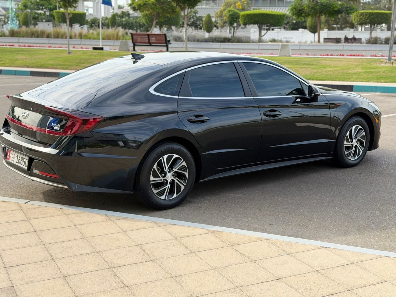 هيونداي سوناتا Hybrid Blue